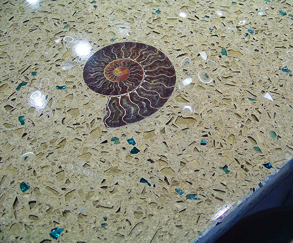 Ammonite-verre-terrazzo